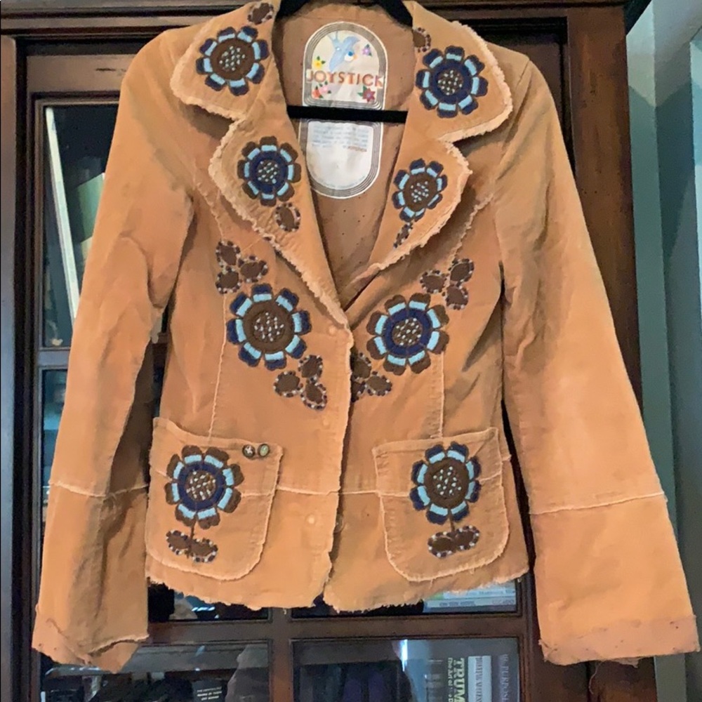 Johnny Was Corduroy Jacket